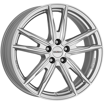 DEZENT KF silver 7.5x18, 5x114.3 ET40, Stříbrný