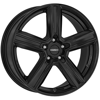 DEZENT KG black 7.5x18, 5x108 ET50,5, černý lesklý